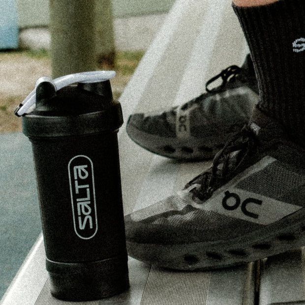 SALTA Matte Black Shaker 600ml